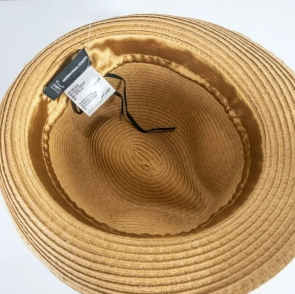 INC International Concepts Shell-Band Fedora - Picture 3 of 4